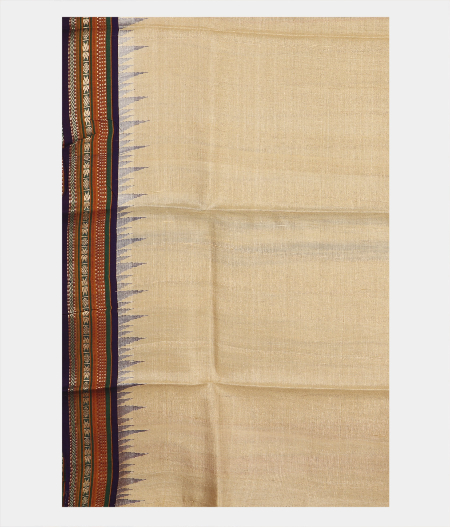 Beige Vidarbha Tussar Saree T2160503
