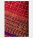 Magenta Banarasi Georgette Silk Saree T2342323