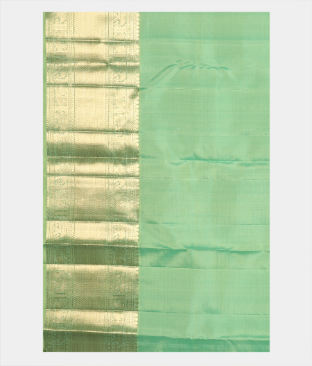 Green Handwoven Kanjivaram Silk Saree T2312243