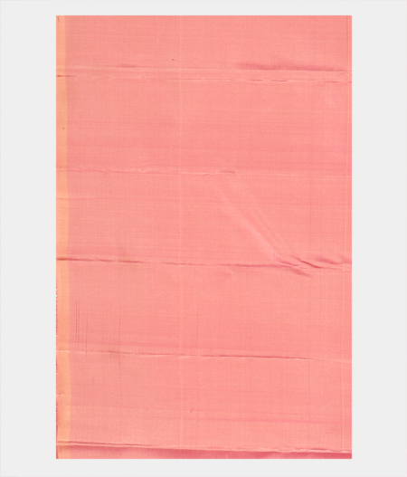 Light Salmon Pink Handwoven Kanjvaram Silk Saree T2298133
