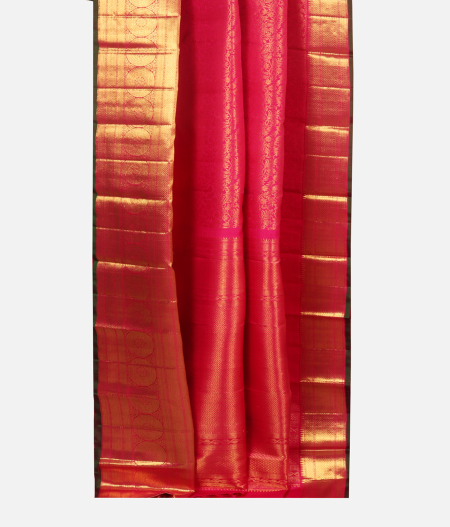 Pink Handwoven Kanjivaram Silk Saree T2317452