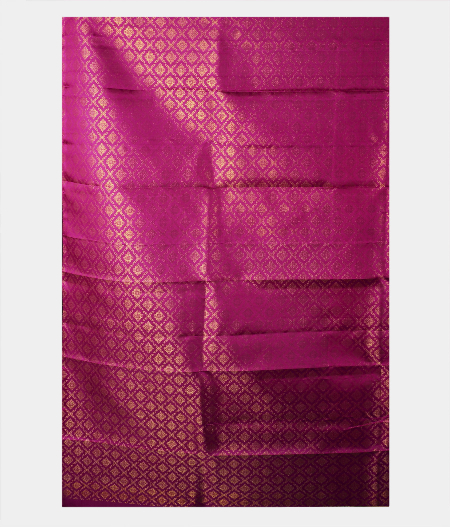 Purple Handwoven Kanjivaram Silk Saree T2304643