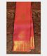 Pinkish Orange Handwoven Kanjivaram Silk Saree  T2306401