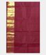 Maroon Handwoven Kanjivaram Silk Saree T2306323