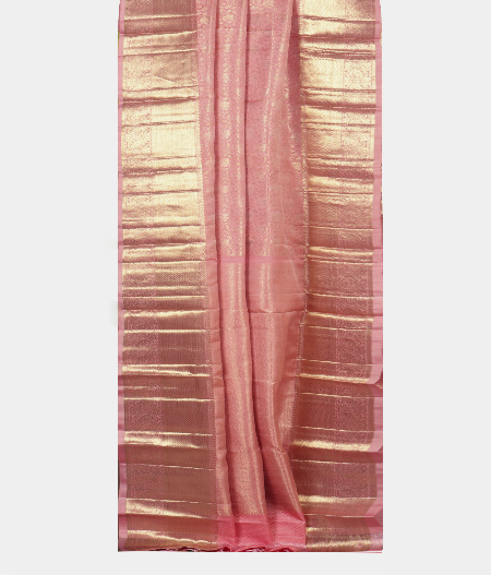 Light Pink  Handwoven Kanjivaram Silk SareeT2317582