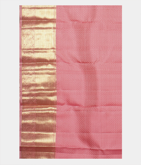 Light Pink  Handwoven Kanjivaram Silk SareeT2317583
