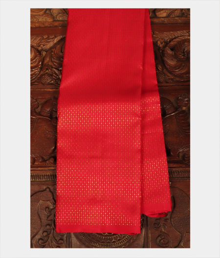 Red Handwoven Kanjivaram Silk Saree T230541-image