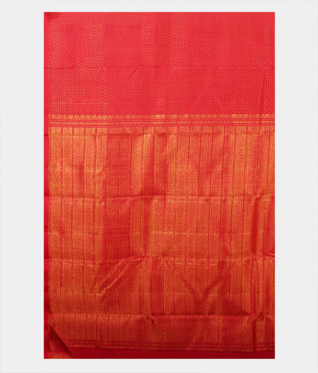 Red Handwoven Kanjivaram Silk Saree T2305414