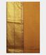 Beige Hand Printed Kanjivaram Silk Saree T1393553