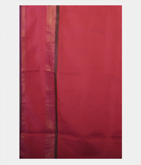 Light Yellow Hand Printed Kanjivaram Silk Saree T1748663