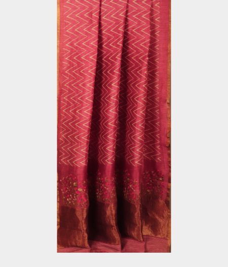 pinkish-red-linen-printed-saree-t233320-t233320-b