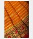 Yellow Banaras Georgette Silk Saree with Paithani Border T2342192