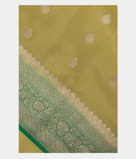 Green Georgette Silk Saree T233603-image
