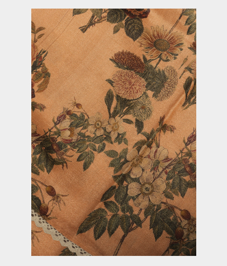Light Peach Tussar Printed Saree T228599-image