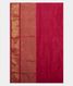 Red Ikat Silk Saree T2344053