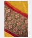 Yellow Ikat Silk Saree T2344131