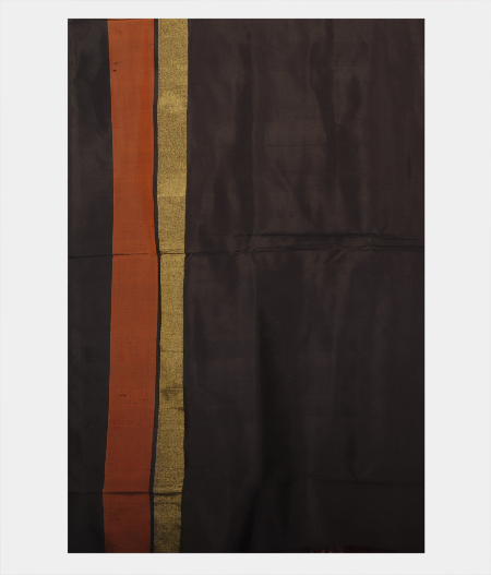 Maroon Ikat Silk Saree T1522593