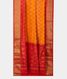 Yellow Ikat Silk Saree T2343452