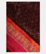 Brown Ikat Silk Saree T2343701