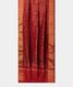 Maroon Ikat Silk Saree T2343842