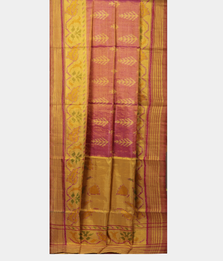 Light Pink Patola Silk Saree LE76292