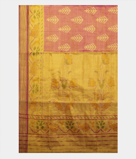 Light Pink Patola Silk Saree LE76294