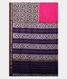 Pink Ikat Silk Saree T2343574