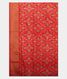 Cream Ikat Silk Saree T2343743