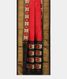Red Ikat Silk Saree T2343802