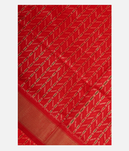 Red Patola Silk Saree T234331-image