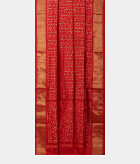 Red Patola Silk Saree T2343312