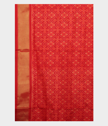 Red Patola Silk Saree T2343313