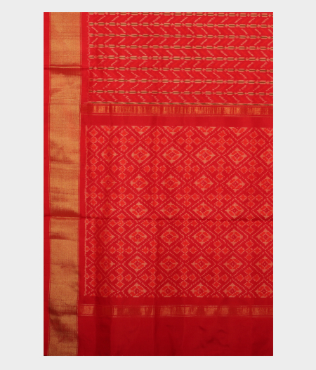 Red Patola Silk Saree T2343314