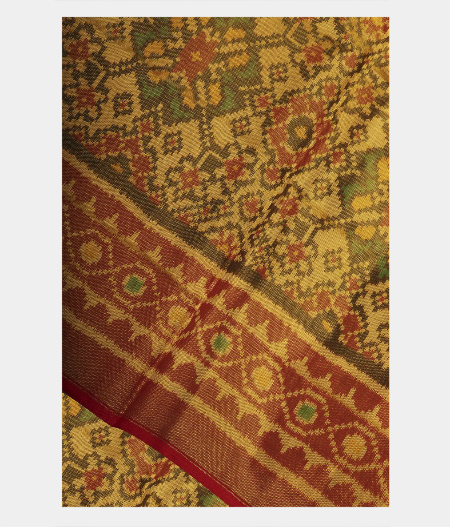 Grey Patola Silk Saree T216148-image