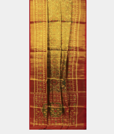 Grey Patola Silk Saree T2161482