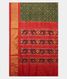 Bottle Green Ikat Silk Saree T2343984