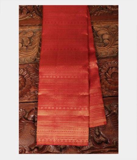 Red Handwoven Kanjivaram Silk Saree T234466-image