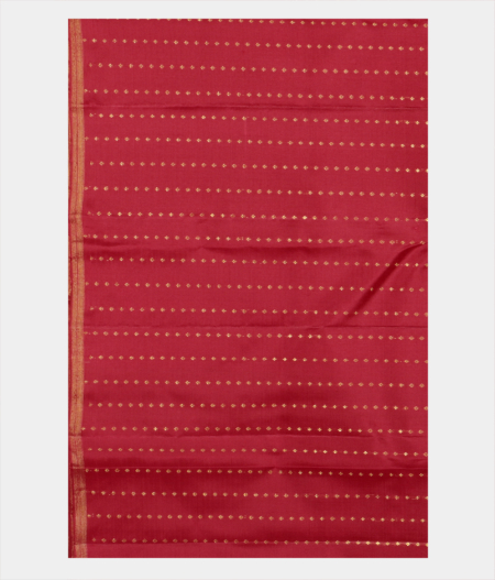 Red Handwoven Kanjivaram Silk Saree T2344663