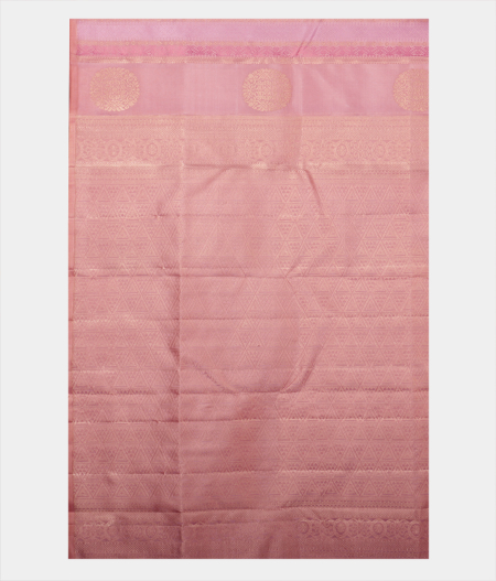 Lavender Handwoven Kanjivaram Silk Saree T2330734