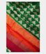 Green Ikat Silk Saree T2343641
