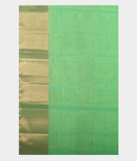 Green Silk Cotton Saree T2337483