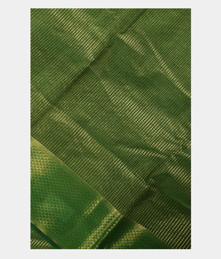 Green Silk Cotton Saree T233782-image