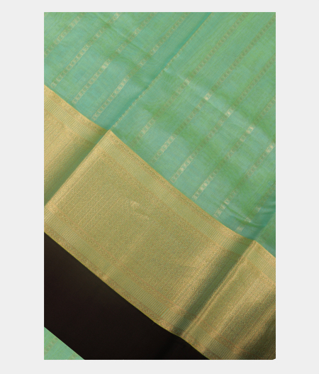 Green Silk Cotton Saree T233696-image