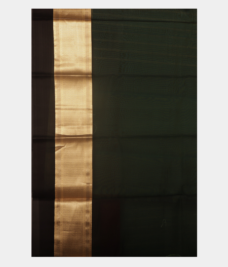 Green Silk Cotton Saree T2336963