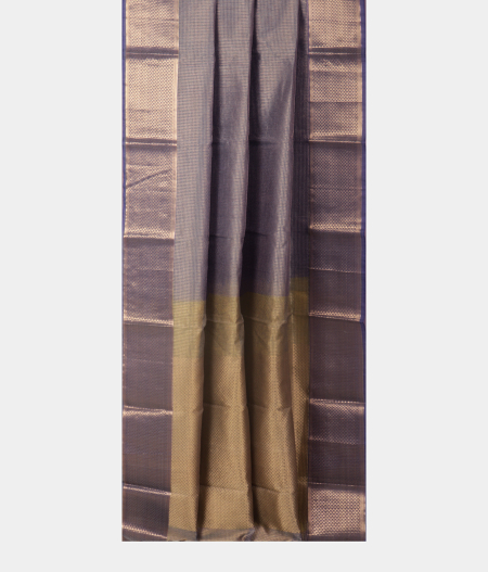 Bluish Grey Silk Cotton Saree T2337832