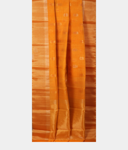 Yellow Silk Cotton Saree T2337432