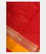Red Silk Cotton Saree T2337541