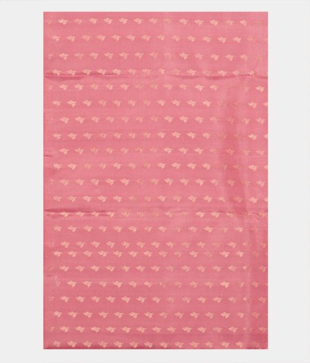 Pinkish Peach Handwoven Kanjivaram Silk Saree T2289943