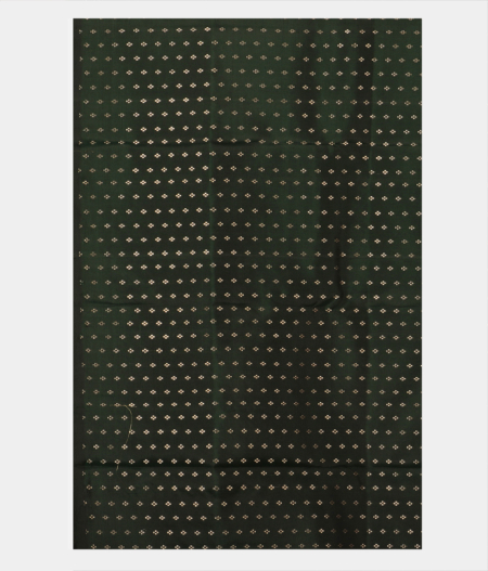 Dark Green Handwoven Kanjivaram Silk Saree T2330713