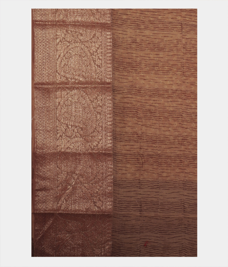 Yellow Soft Printed Cotton Saree T2332043